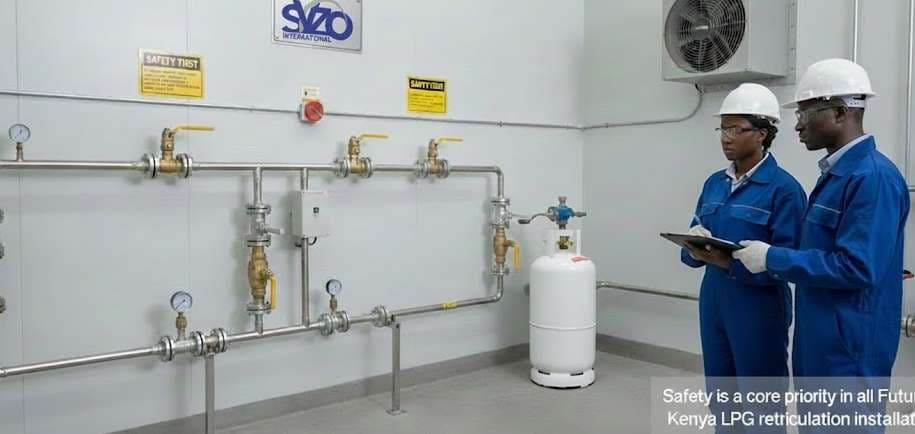 Gas manifold and boiler LPG engineering